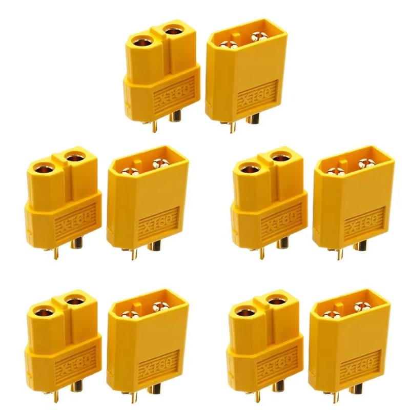 Drone Battery Adapter - 10 шт. разъемов XT60 для аккумуляторов,