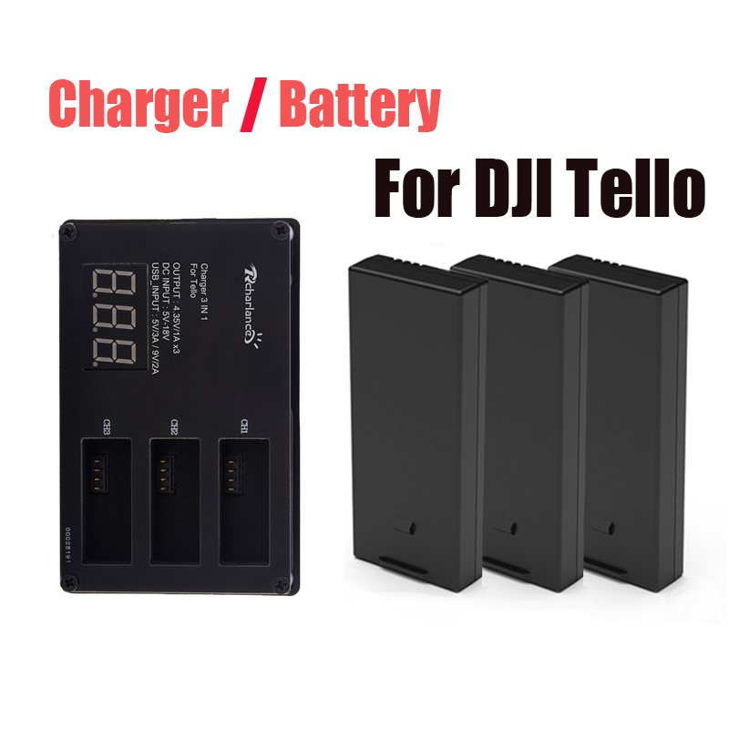 Drone Power Bank - Оригинальный аккумулятор DJI Tello/зарядное устройство для