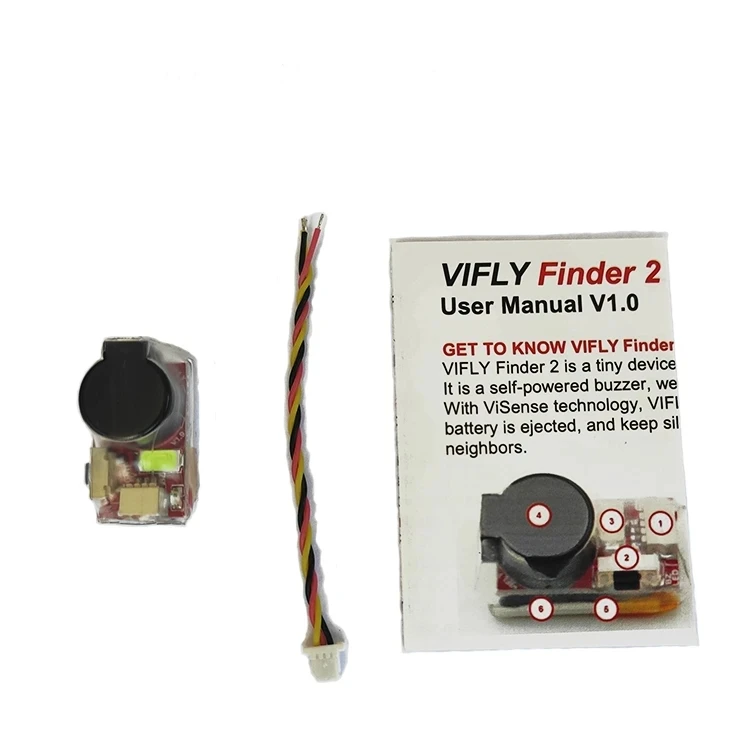Drone Beacon Light - VIFLY Finder 2: Сверхгромкий зуммер-трекер 5В