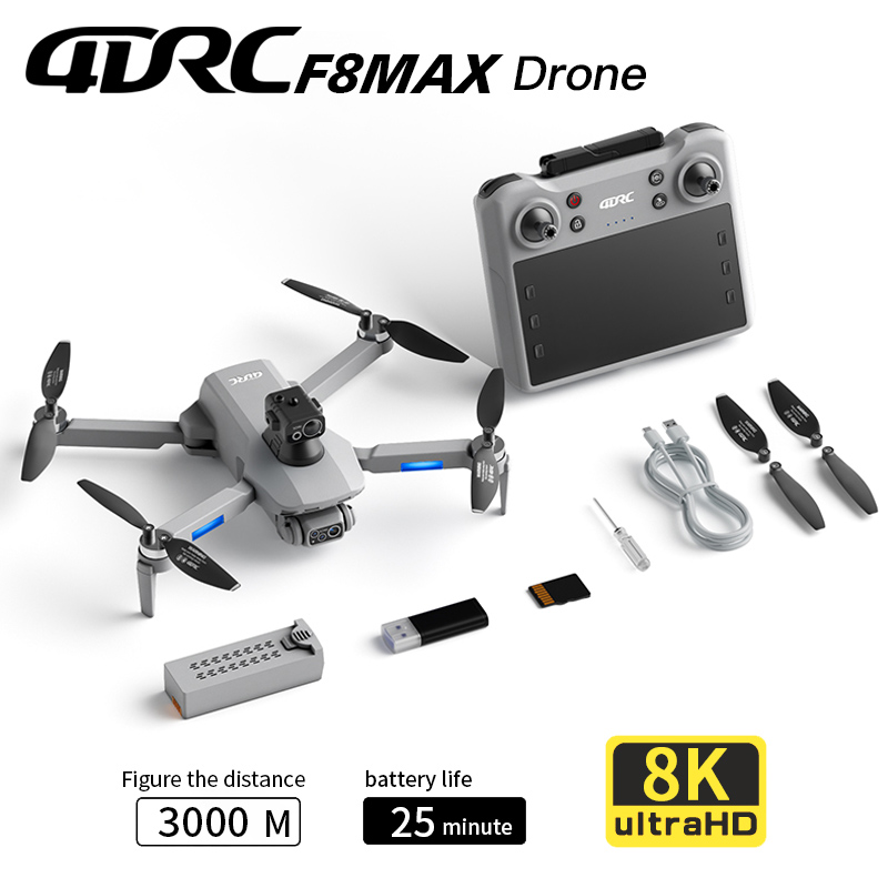 Drone Controller Screen - F8 MAX GPS Дрон Профессиональная камера