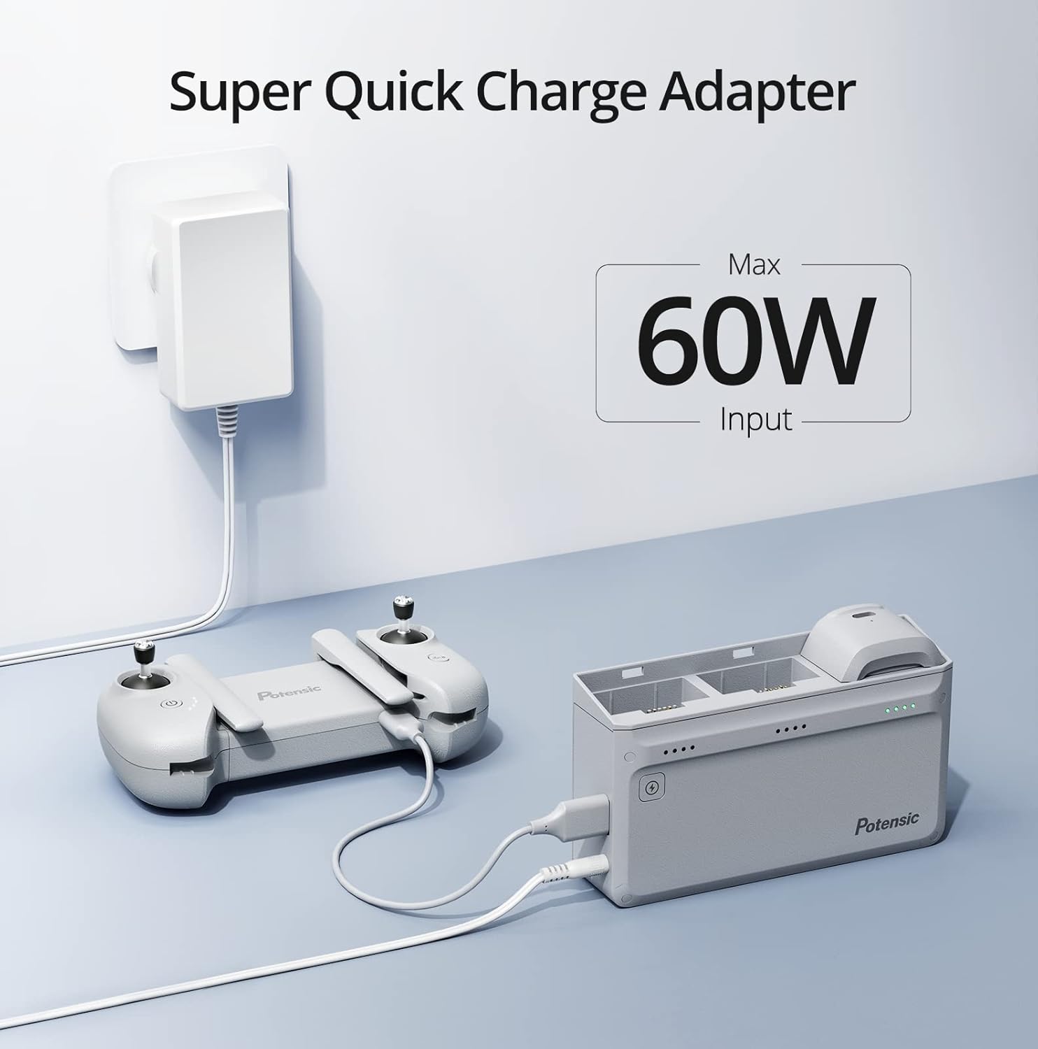 Оригинальный зарядный хаб Pote – обзор и цена Drone Charging Hub