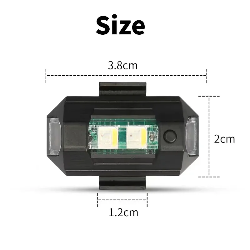 Мотоциклетные фонари, стробоск – обзор и цена Drone Strobe Light
